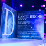 Event Prints Invitation at Daniel's Outer Space Bar Mitzvah Party at Rock Creek Mansion in Bethesda, MD | Pop Color Events | Adding a Pop of Color to Bar & Bat Mitzvahs in DC, MD & VA | Photo Credit: Michael Temchine Photography