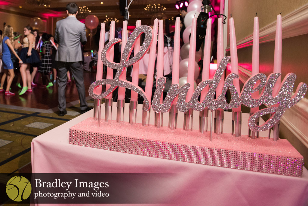 Bat Mitzvah Candle Lighting | Pop Color Events | Adding a Pop of Color to Bar and Bat Mitzvahs in DC, MD & VA