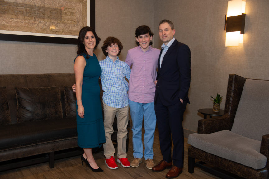 Alex's Sporty Bar Mitzvah at Marriott Bethesda Pooks Hill | Pop Color Events | Adding a Pop of Color to Bar & Bat Mitzvahs in DC, MD & VA | Photo by: Susan Hornyak Photography