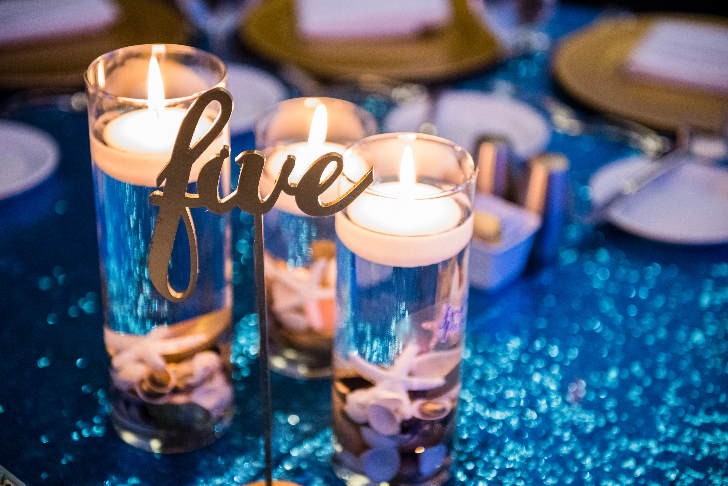 Jordan's Under the Sea Bat Mitzvah Party at Hyatt Regency Tyson's Corner | Pop Color Events | Adding a Pop of Color to Bar & Bat Mitzvahs in DC, MD & VA | Photo by: Lacey Photography