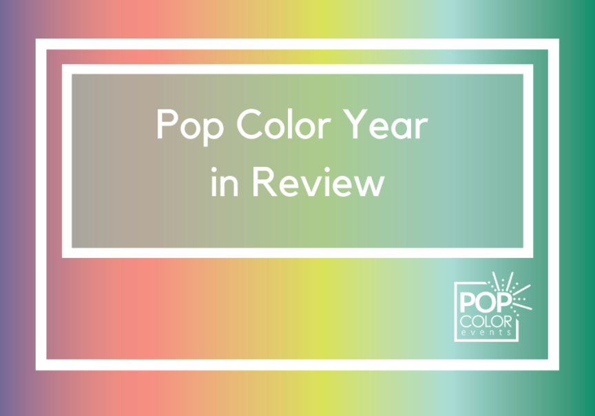Pop Color Year in Review 2019 | Pop Color Events | Adding a Pop of Color to Bar & Bat Mitzvahs in DC, MD & VA