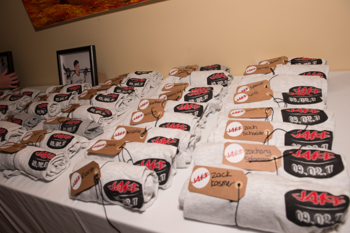 Ice Hockey Sweatshirts | Pop Color Events | Adding a Pop of Color to Bar & Bat Mitzvahs in DC, MD & VA | Photo by: Susan Hornyak