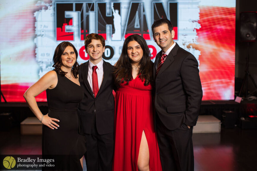 Ethan's New York City-Themed Bar Mitzvah Party at Lakewood Country Club | Pop Color Events | Adding a Pop of Color to Bar & Bat Mitzvahs in DC, MD & VA | Photo by: Bradley Images