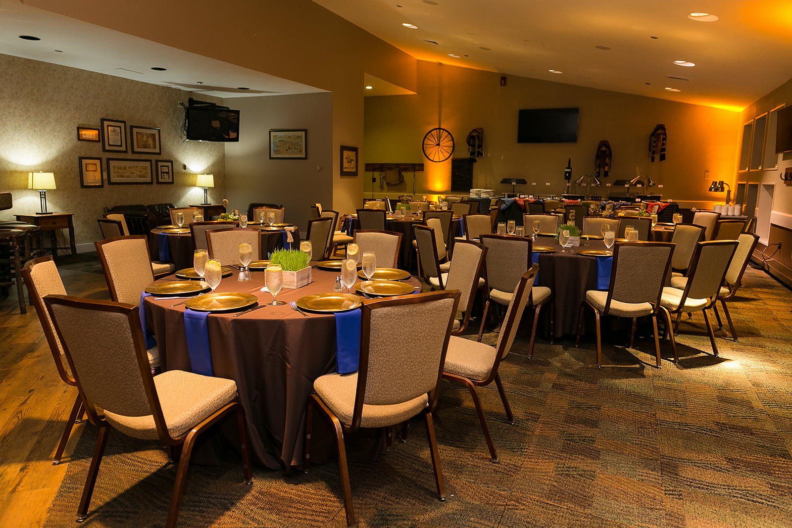 Michael's Western-themed Bar Mitzvah Party at Bolger Center Pony Express Room in Potomac, MD | Pop Color Events | Adding a Pop of Color to Bar and Bat Mitzvahs in DC, MD and VA | Photo by Powell Woulfe Photography