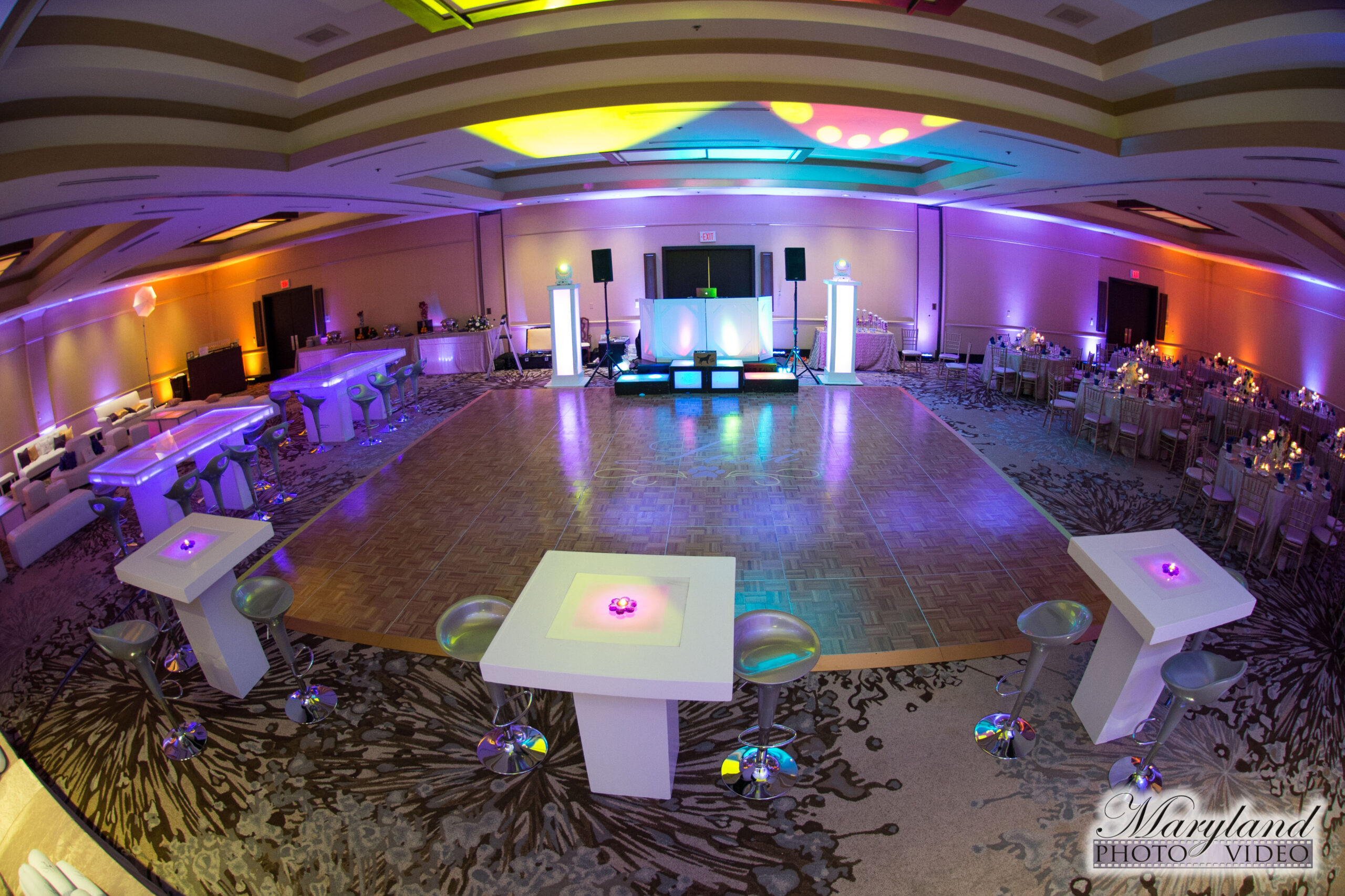 Westin Tysons Corner Bat Mitzvah | Pop Color Events | Adding a Pop of Color to Bar & Bat Mitzvahs in DC, MD & VA | Photo by: Maryland Photo/Video