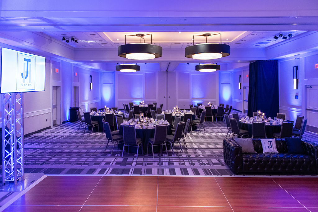 Marriott Tyson Corner | Pop Color Events | Adding a Pop of Color to Bar & Bat Mitzvahs in DC, MD & VA | Photo by: Lacey Ann Photography