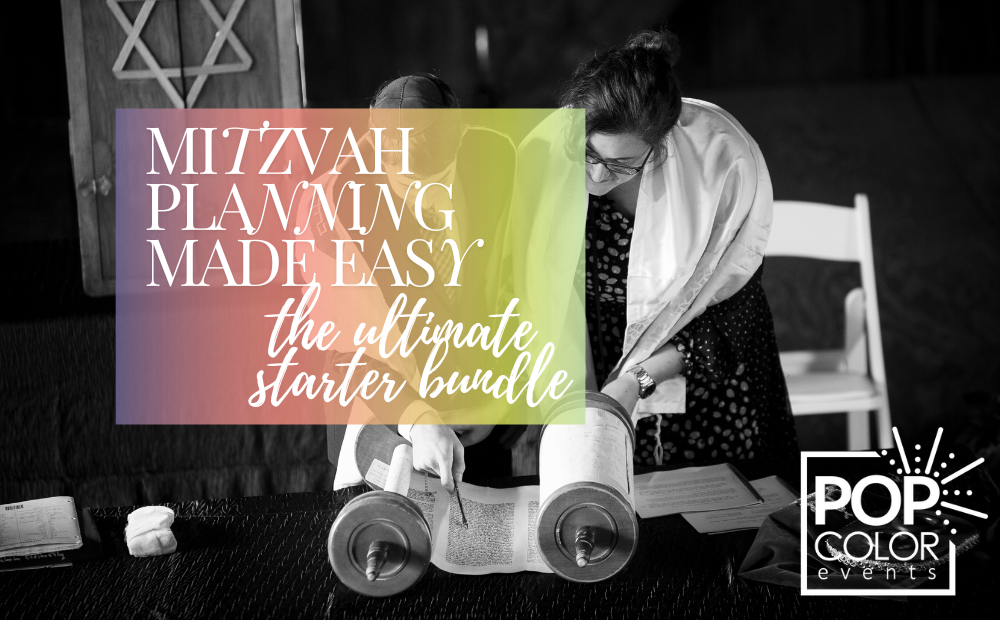 Just getting started? This all-in-one toolkit has the Mitzvah checklists, trackers, and expert tips you need to kick off your planning with confidence.