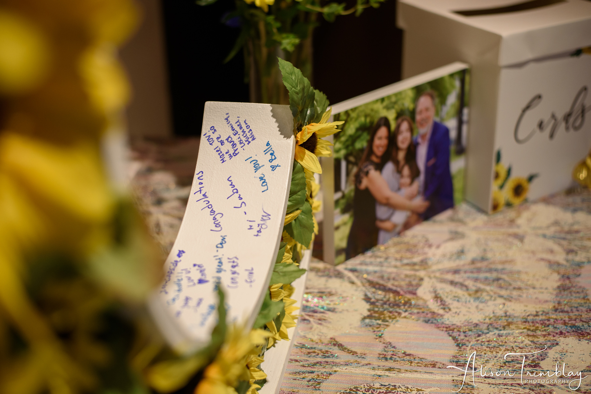 Sign in letter | Pop Color Events | Adding a Pop of Color to Bar & Bat Mitzvahs in DC, MD & VA | Photo by: Alison Tremblay