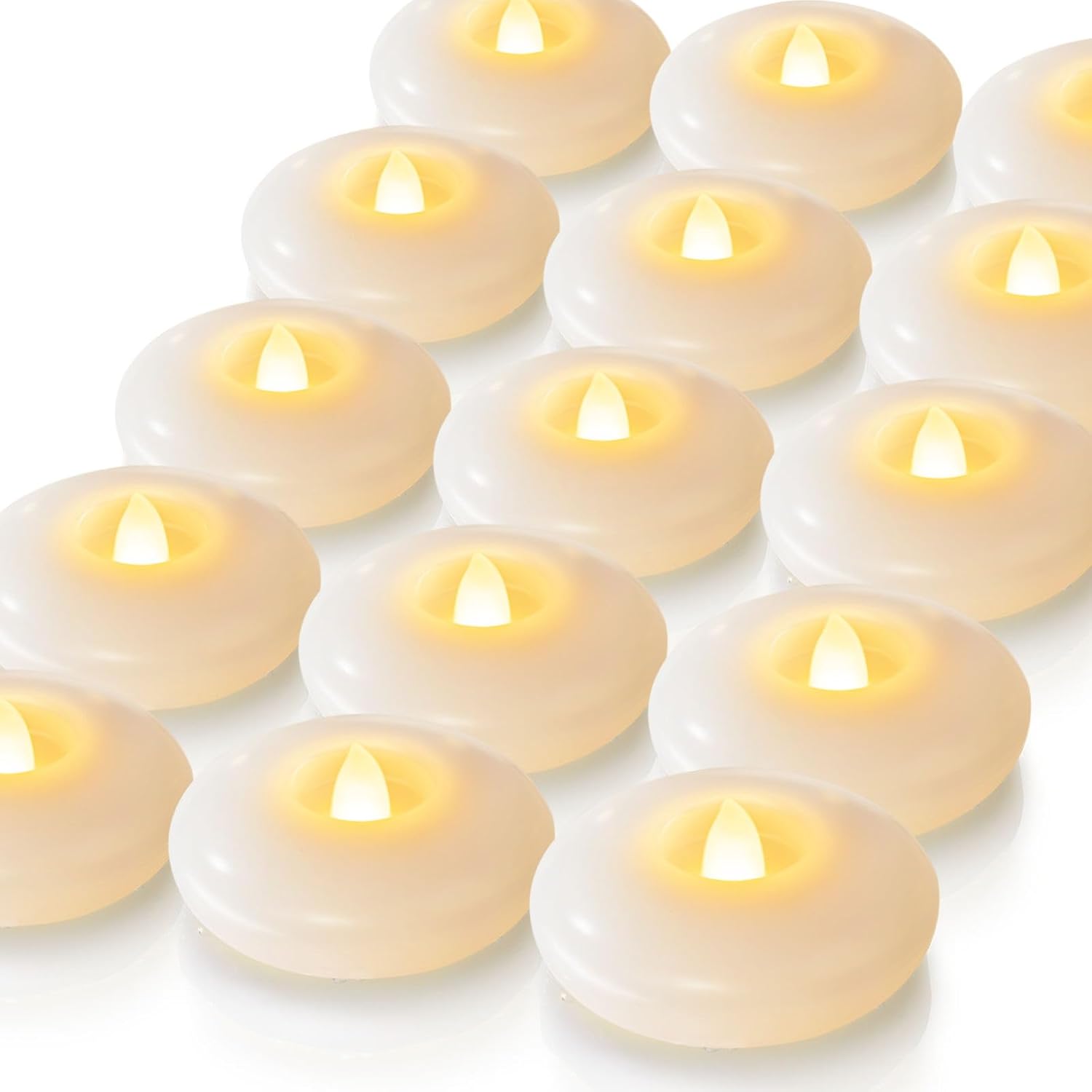 LED floating candles centerpiece