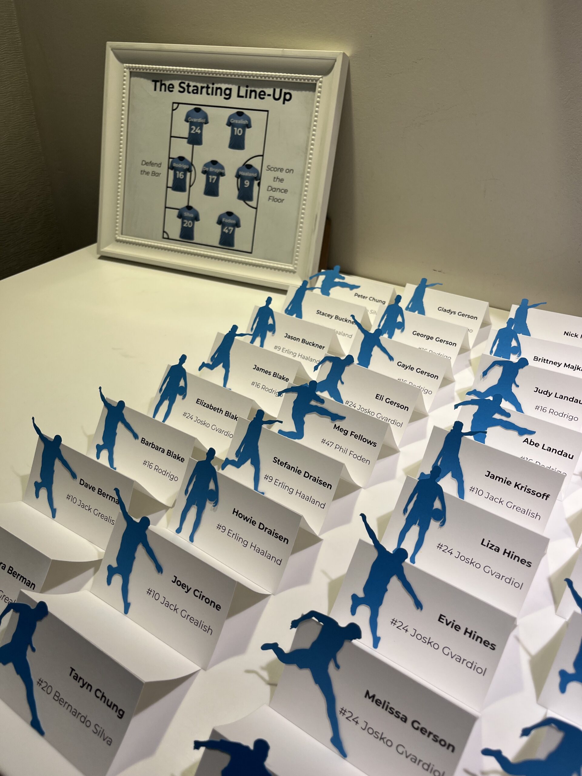 Easy DIY Escort Cards